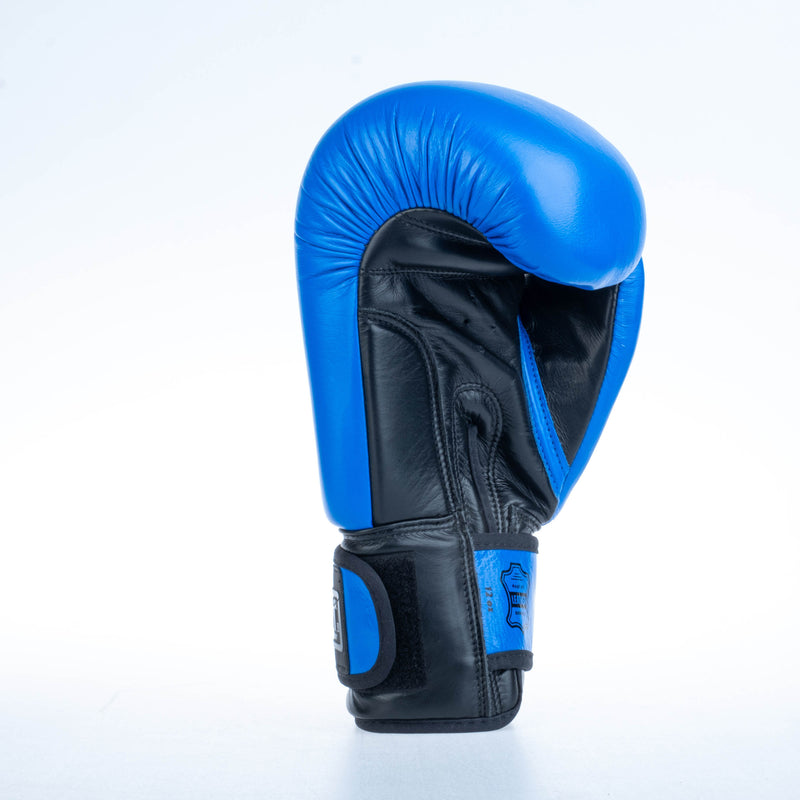 Boxerské rukavice Fighter Round - modrá, 1376-RNDXB