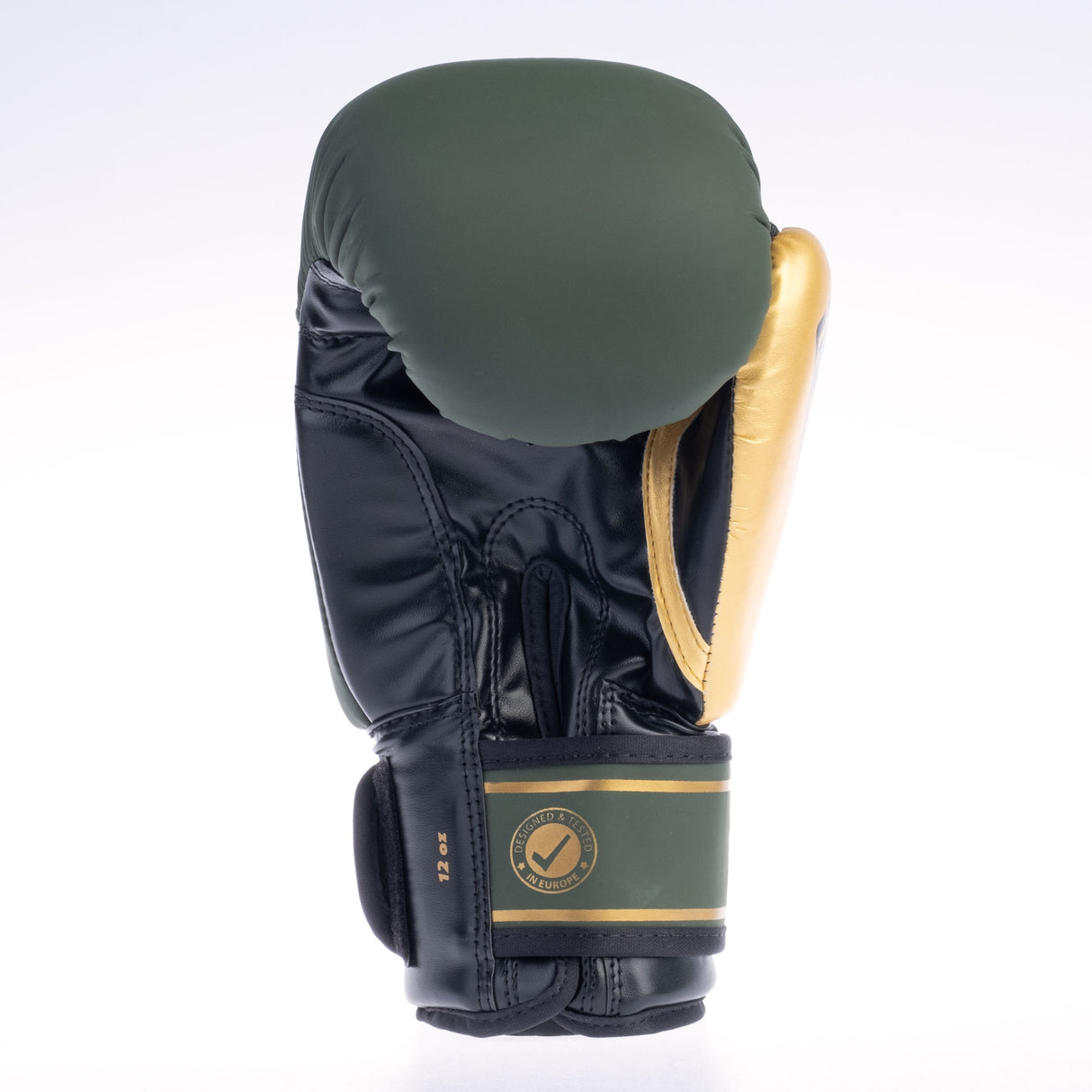 Rukavice Fighter Basic - khaki/zlatá, 1376APU-OTL-1012