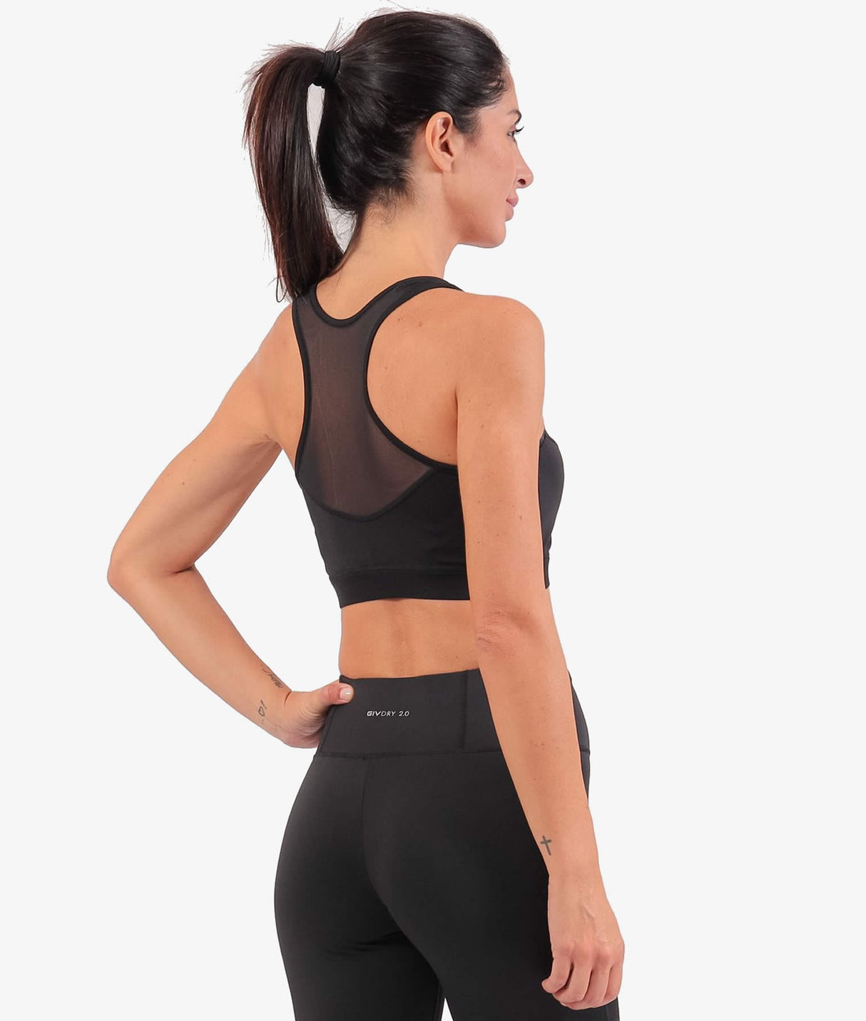 Givova sportovní podprsenka - černá, FIT04-0010