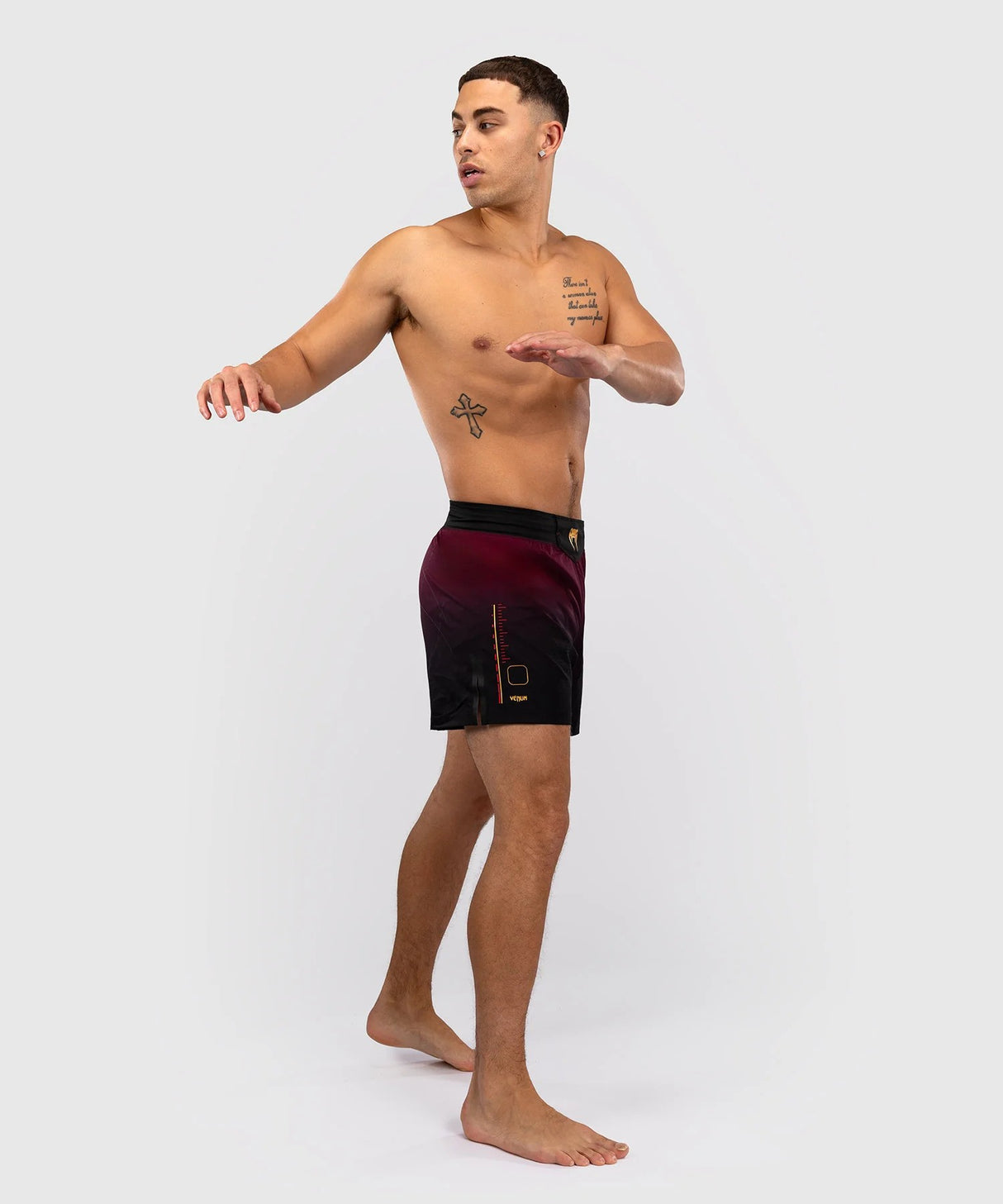 Venum šortky Tactical XT – černá/bordó/zlatá, VENUM-05525-139