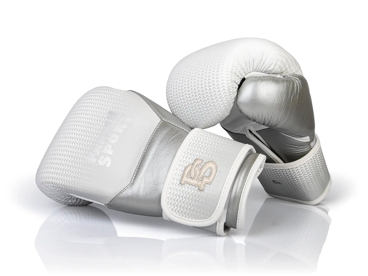 Paffen Sport "CONTACT SHIELD" sparingové boxerské rukavice - bílá/stříbrná, 2172870