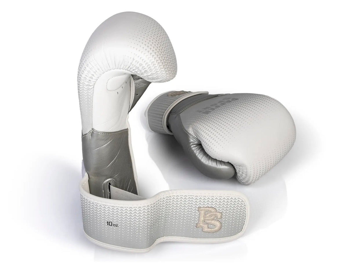 Paffen Sport "CONTACT SHIELD" sparingové boxerské rukavice - bílá/stříbrná, 2172870