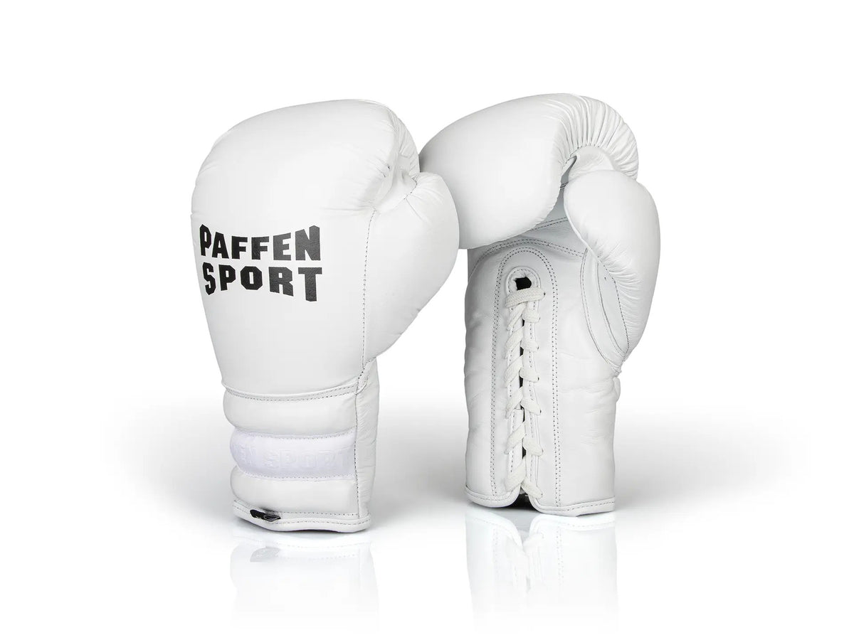Boxerské rukavice Paffen Sport „PRO LACE X“, bílá, 2192030