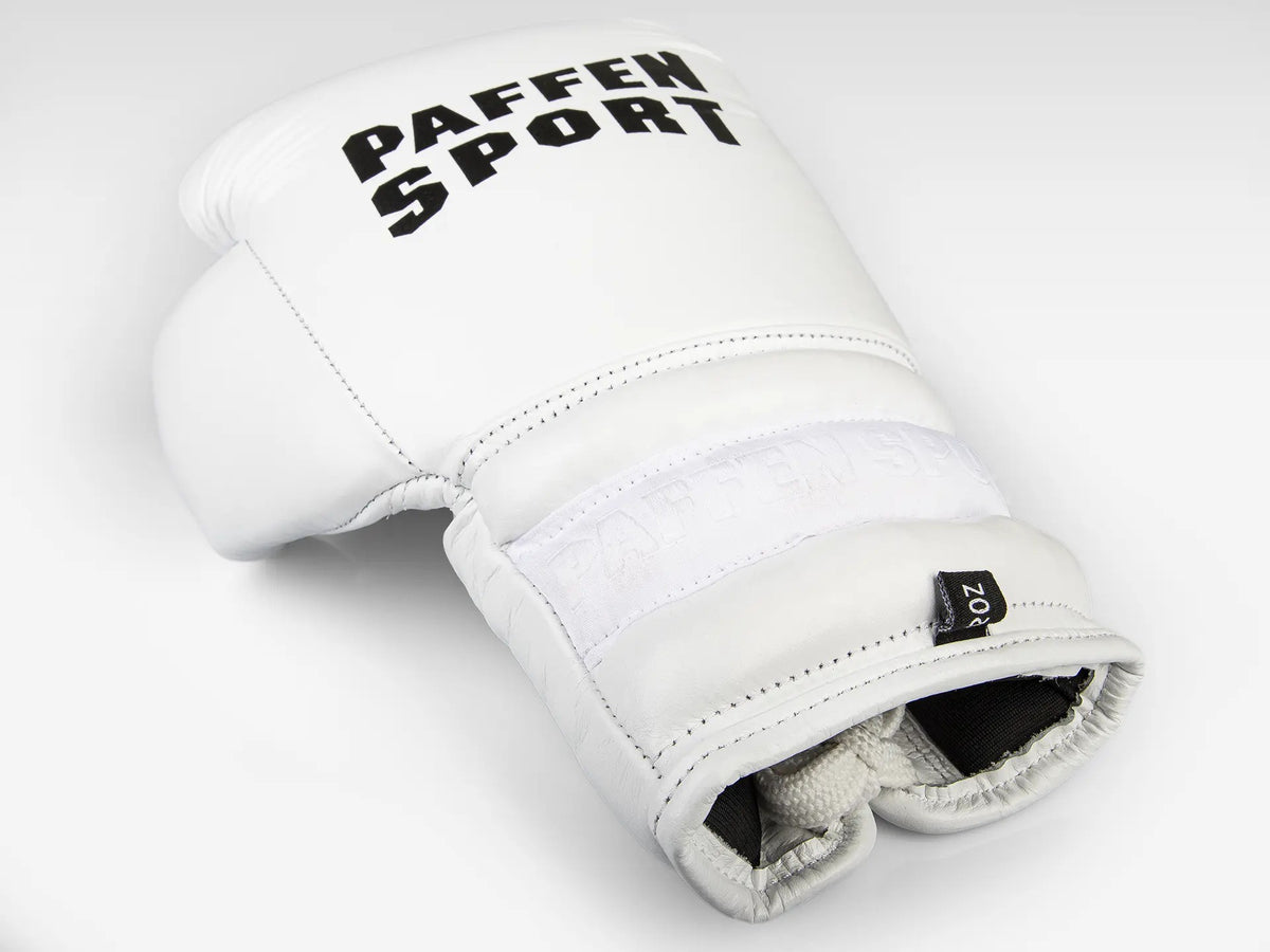 Boxerské rukavice Paffen Sport „PRO LACE X“, bílá, 2192030