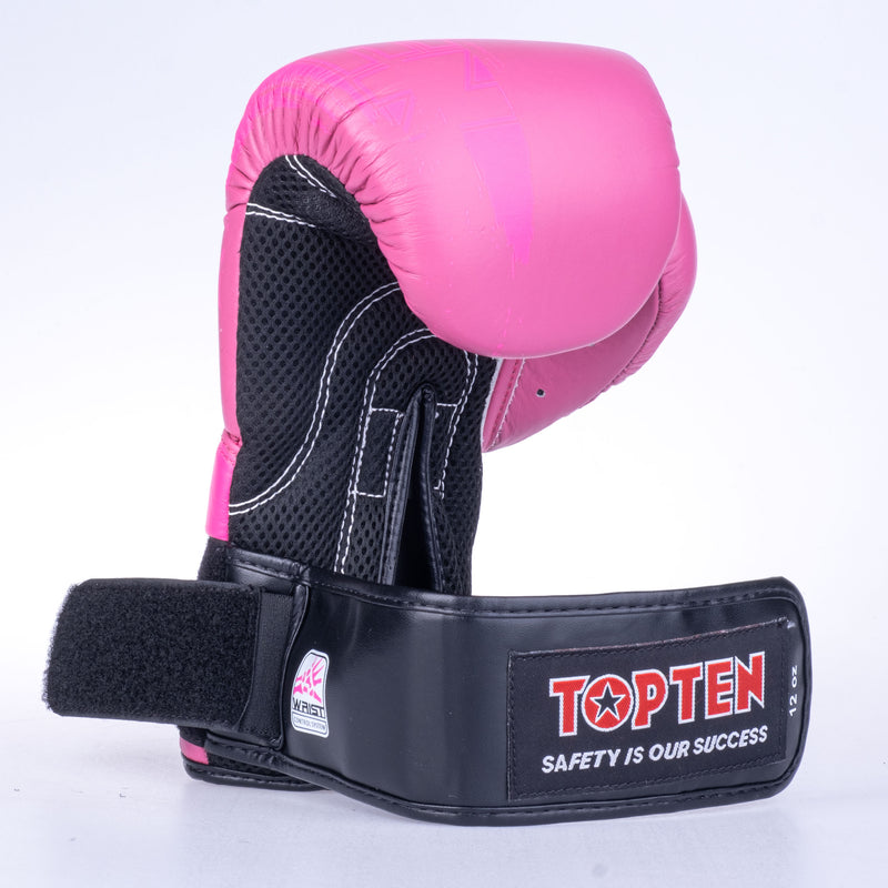 Boxerské rukavice Top Ten Elite Dual - růžová, 27411-70