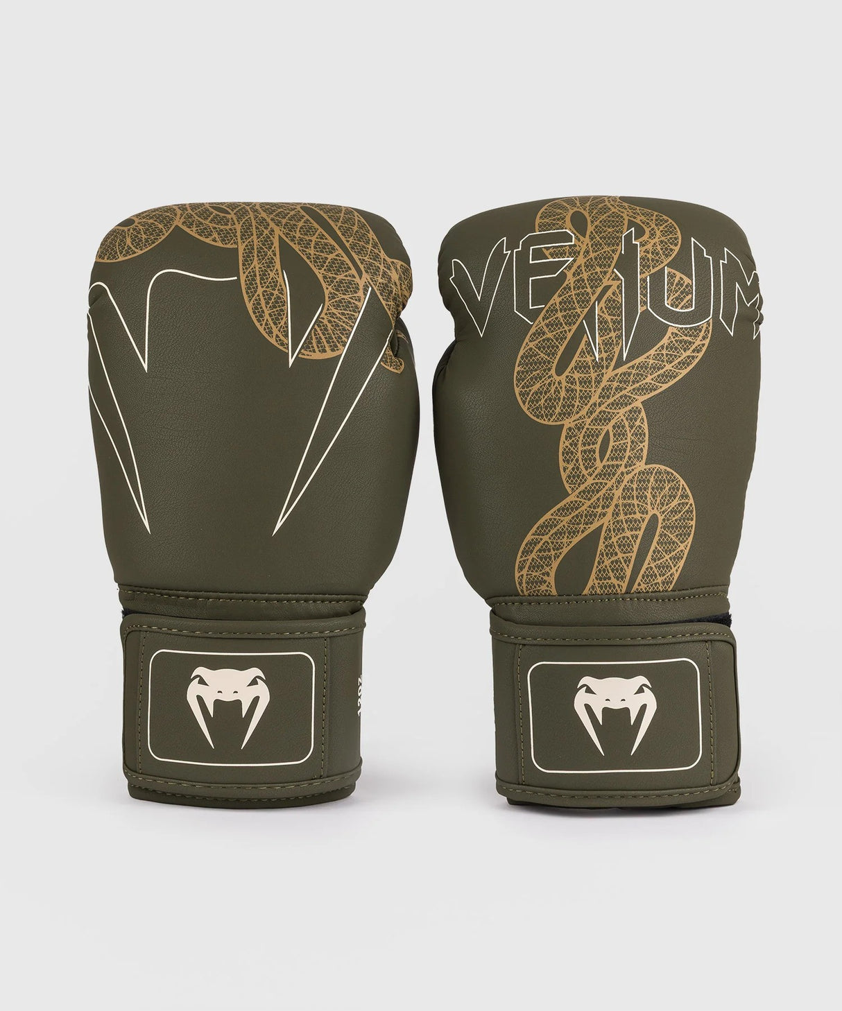 Venum boxerské rukavice Serpenti - khaki, VENUM-05755-590
