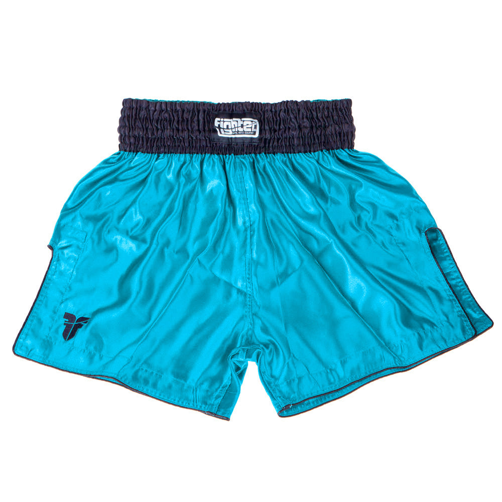 Thai trenky Fighter Bangkok Plain - modrá/černá, FP03