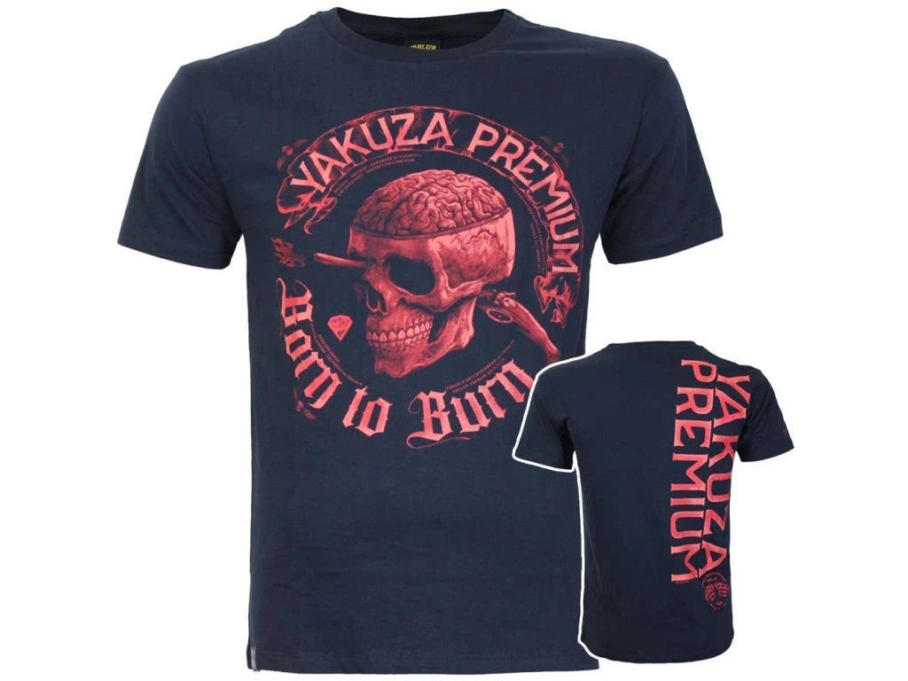Pánské triko Yakuza Premium - tmavě modrá, YPS-4006