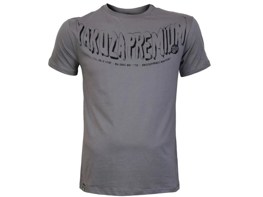 Pánské triko Yakuza Premium - šedá/fialová, YPS-4012