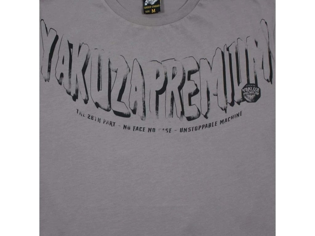 Pánské triko Yakuza Premium - šedá/fialová, YPS-4012