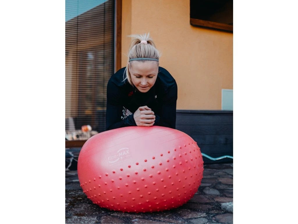 Gymnastický míč 65cm - růžová, GYM-65-PIN