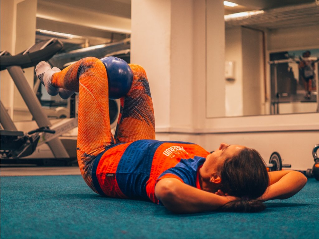 Profesionální Cvičební míč 25cm - růžová, OVER-B-PIN