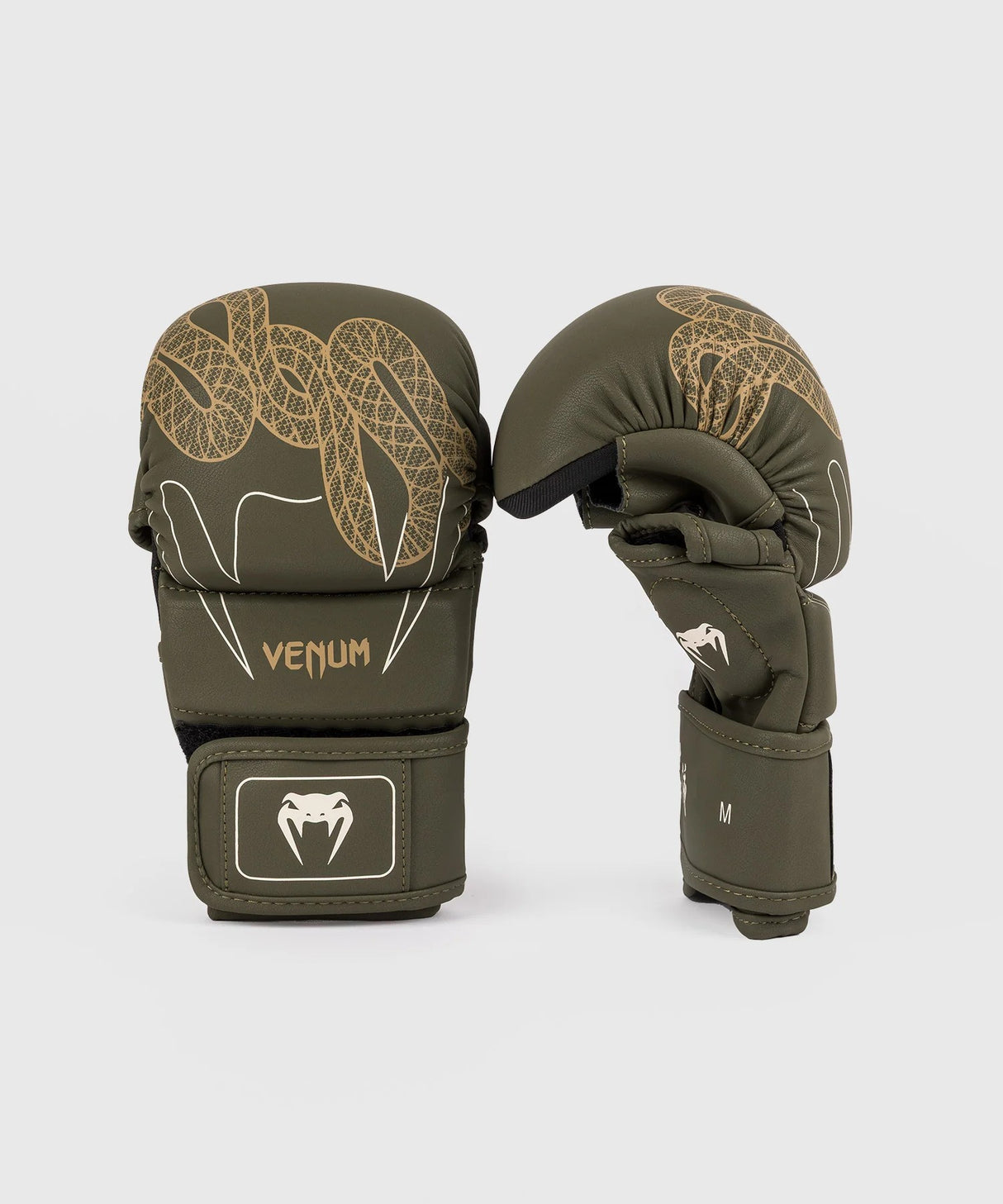 Venum Serpenti MMA rukavice – khaki, VENUM-05756-590