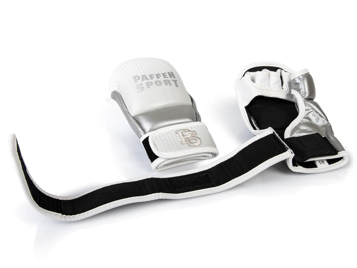Paffen Sport "CONTACT SHIELD" MMA rukavice, bílá/stříbrná, 6147870