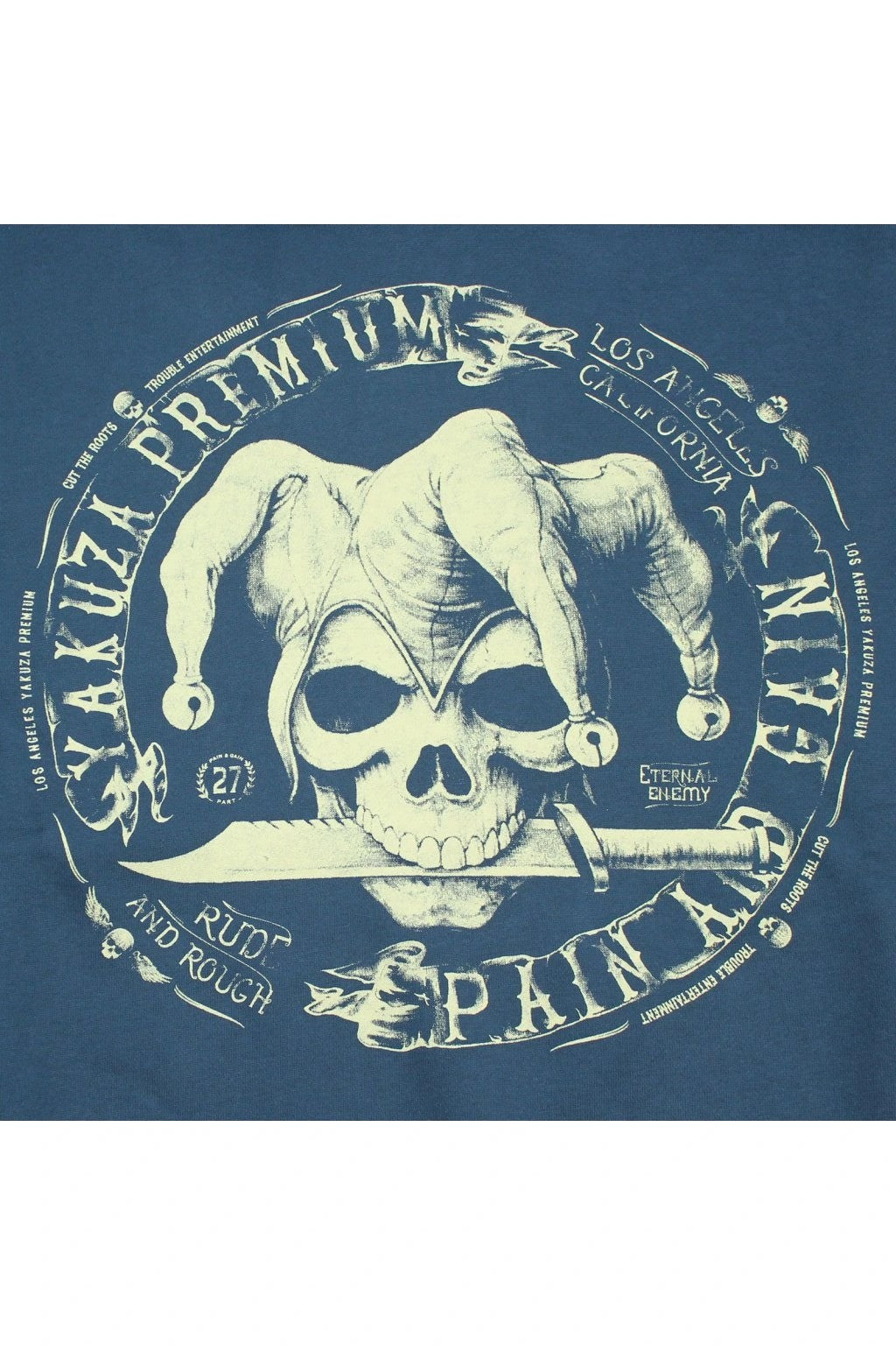 Pánská mikina Yakuza Premium - modrá, YPS-3924