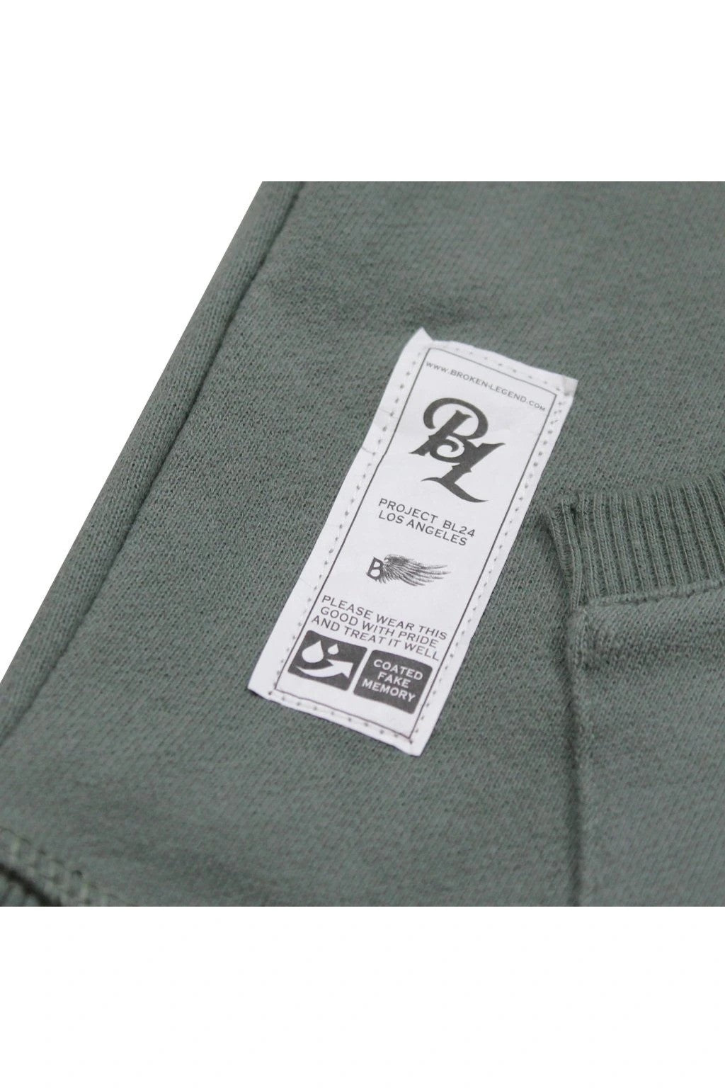 Mikina Yakuza Premium - šedo/olivová, BL211