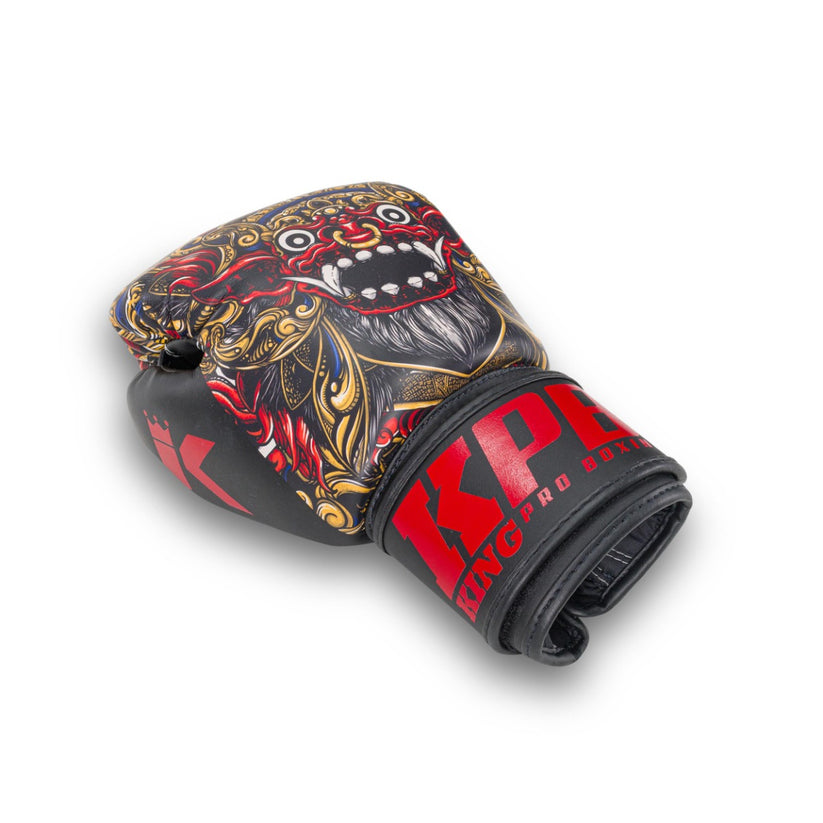 King Pro Boxing boxerské rukavice Baron - černá/barevná, KPB/BG BARON