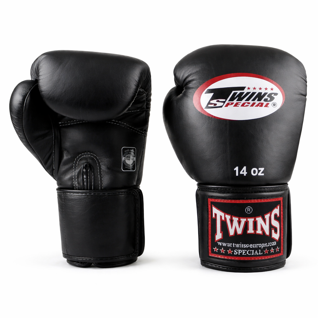 Boxerské rukavice Twins Special - černá, BGVF