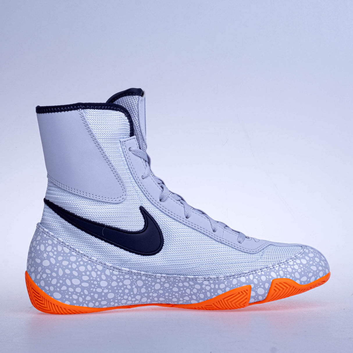 Boxerská obuv Nike Machomai SE - šedá/oranžová, DJ4472900