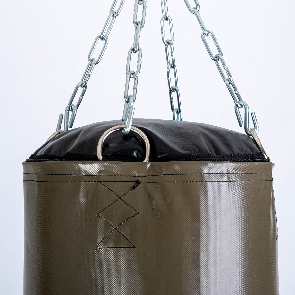 Fighter Profesionální boxerský pytel 150 a 180cm, průměr 36cm Classic - khaki/zlatá