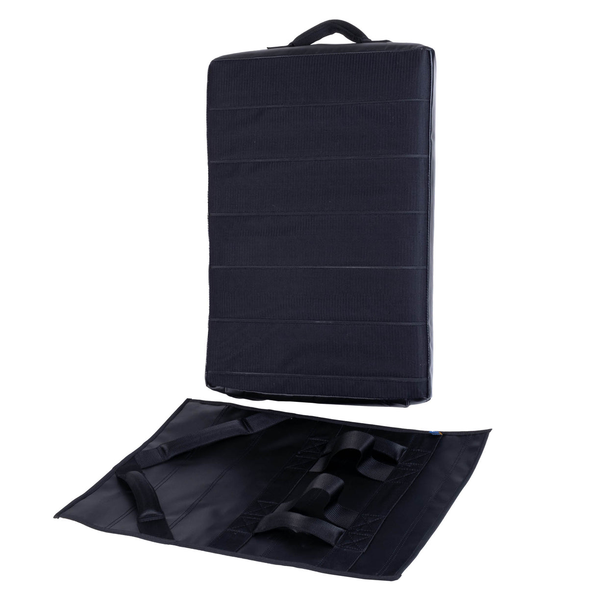 Půlkulatý štít TITAN pro obušek 2v1 - SCUTUM - černá