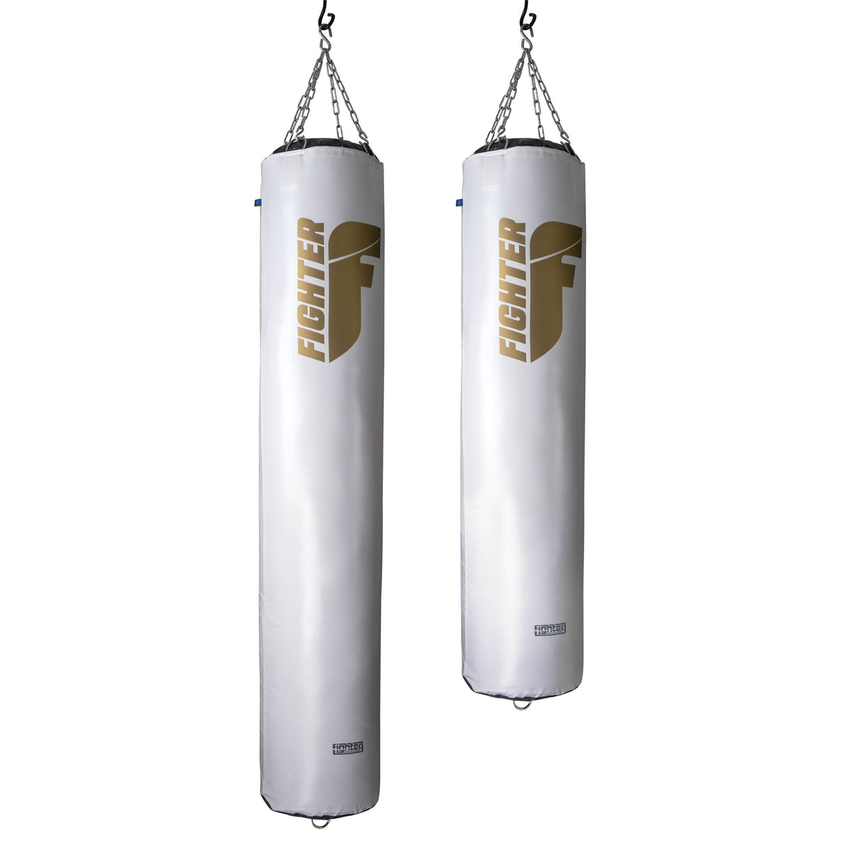 Fighter Profesionální boxerský pytel 150 a 180cm, průměr 36cm Classic - bílá/zlatá