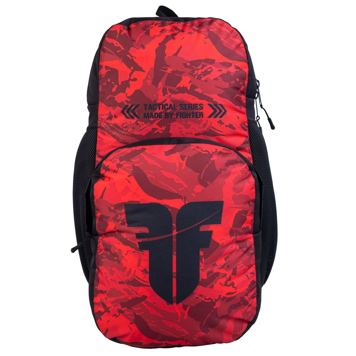 Fighter batoh M - bush/camo/red, FBG-25-BCM-RD