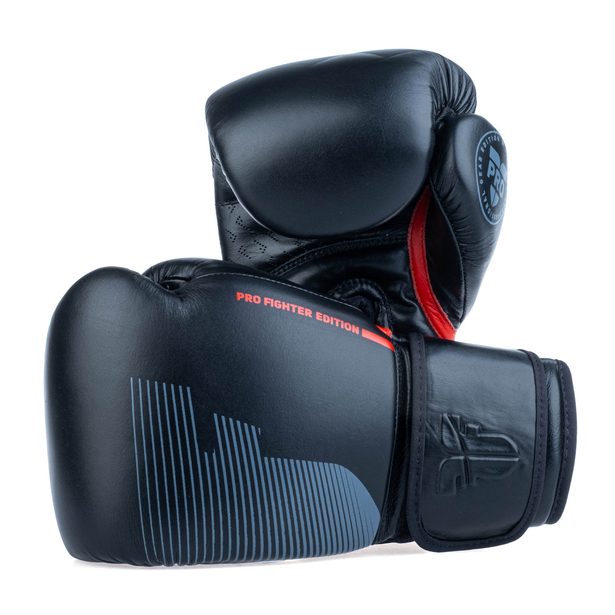 Boxerské rukavice Fighter Pro - černá, FBG-PRO-002