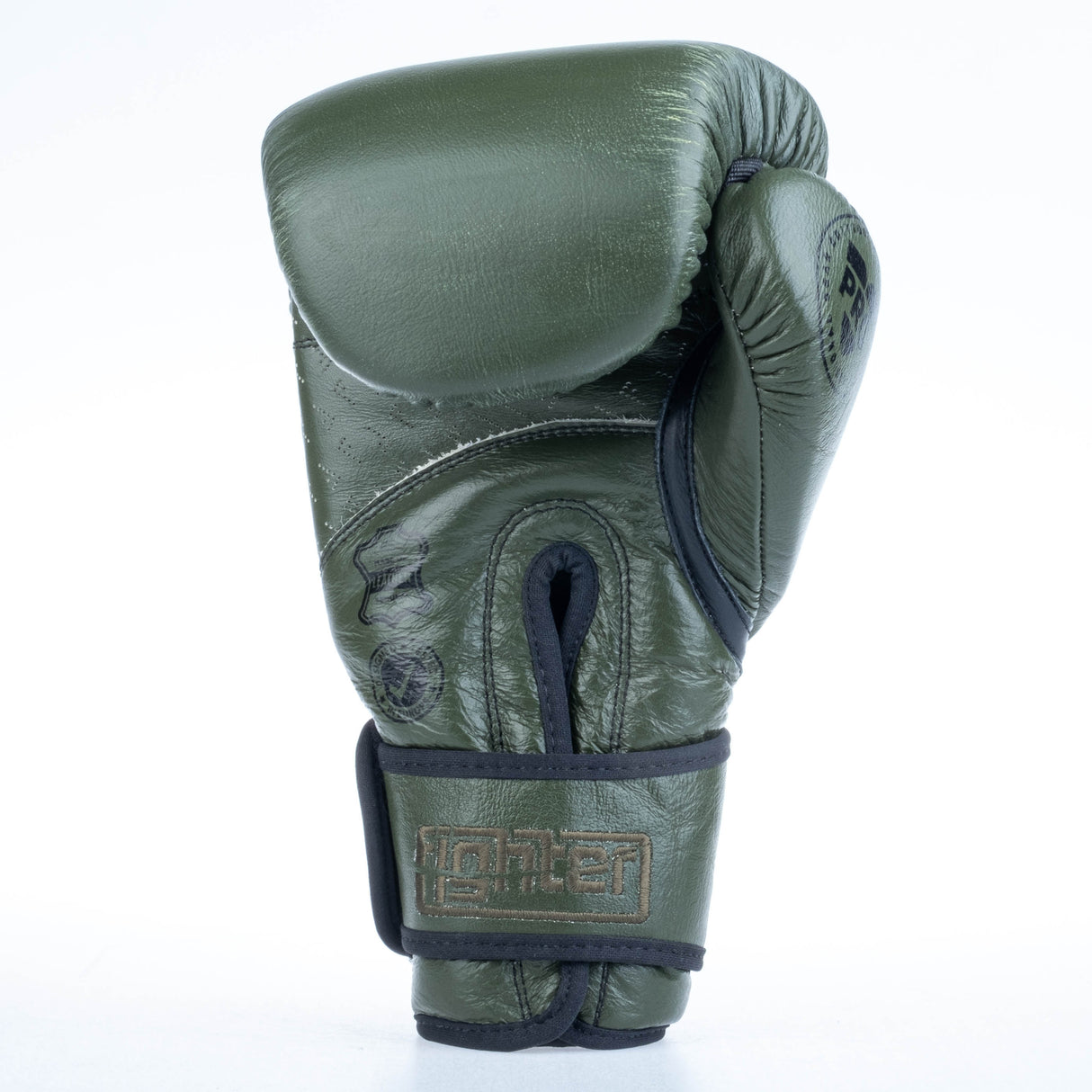 Boxerské rukavice Fighter Pro - khaki, FBG-PRO-004