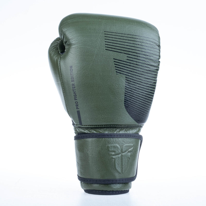 Boxerské rukavice Fighter Pro - khaki, FBG-PRO-004