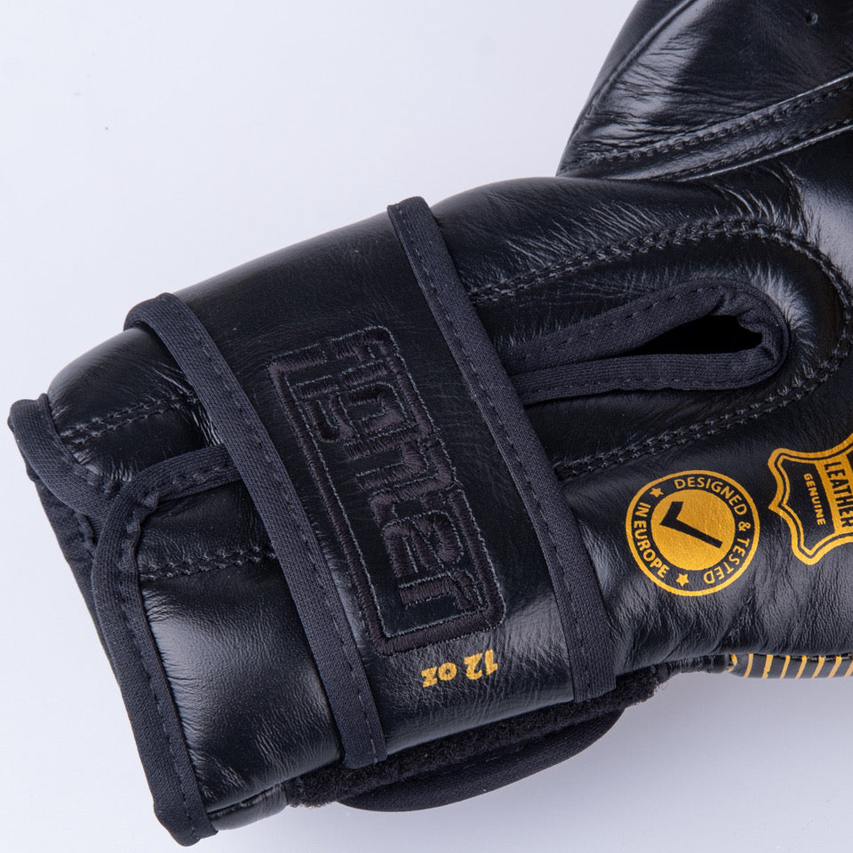 Boxerské rukavice Fighter Pro - zlatá/černá, FBG-PRO-005
