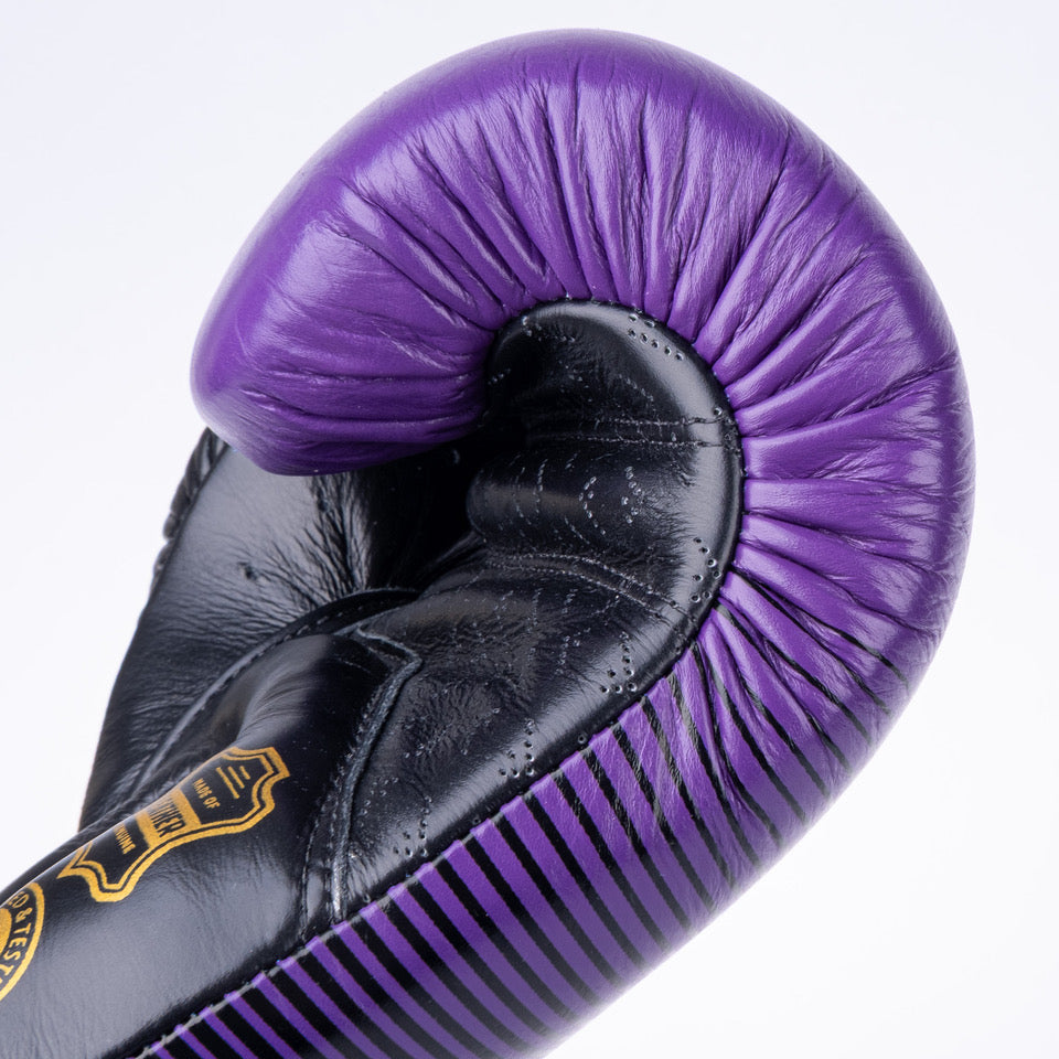 Boxerské rukavice Fighter Pro - fialová/černá, FBG-PRO-006