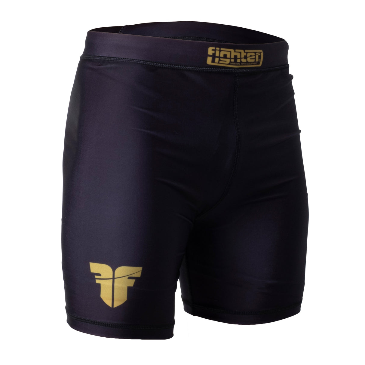 Fighter MMA Kompresní Trenky - černá/zlatá, FCSM-0212-BLK