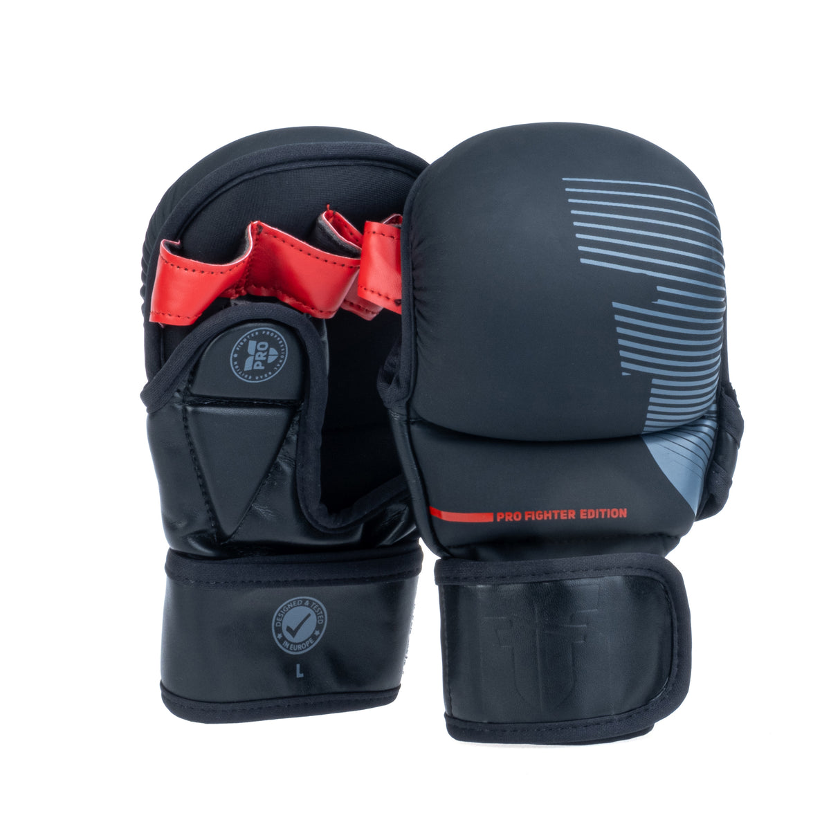 Fighter MMA rukavice Pro PU - černá, FMG-PRO-001