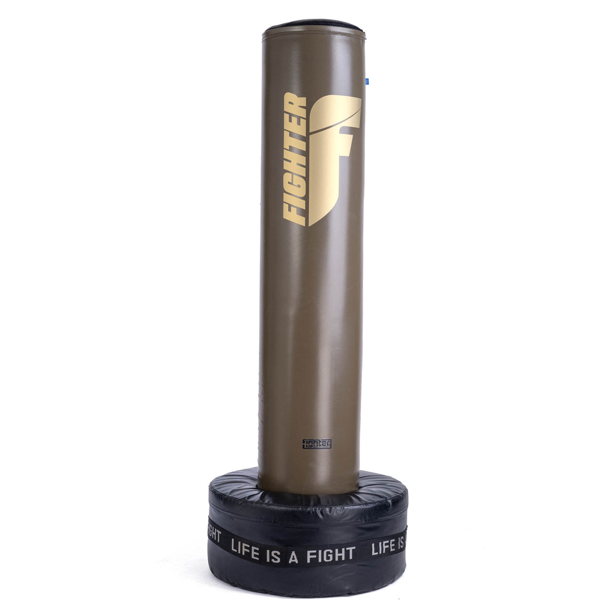 Volně stojící pytel Fighter Classic - khaki/zlatá