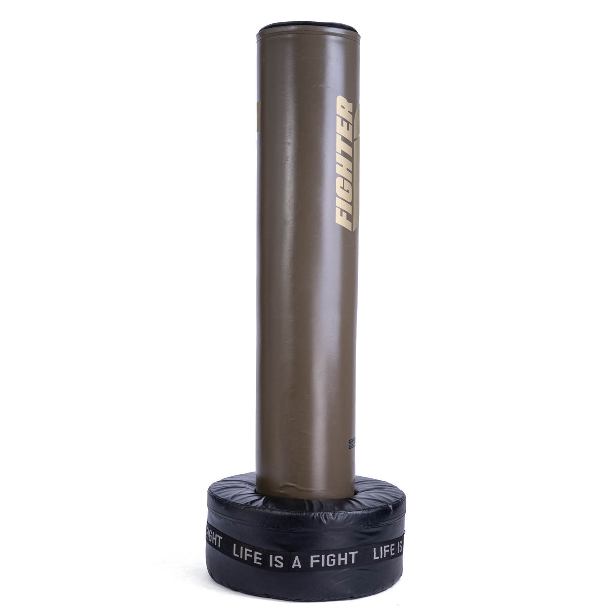 Volně stojící pytel Fighter Classic - khaki/zlatá