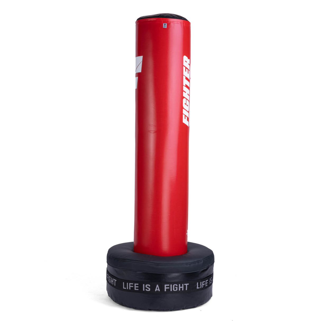 Volně stojící pytel Fighter Young - červená/bílá