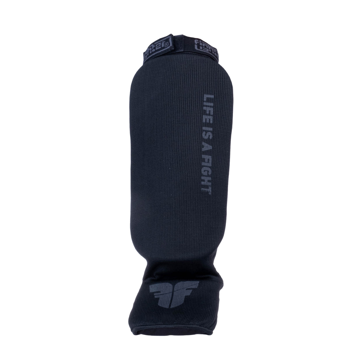 Látkové chrániče holení a nártů Fighter - černá, FSG1401-02