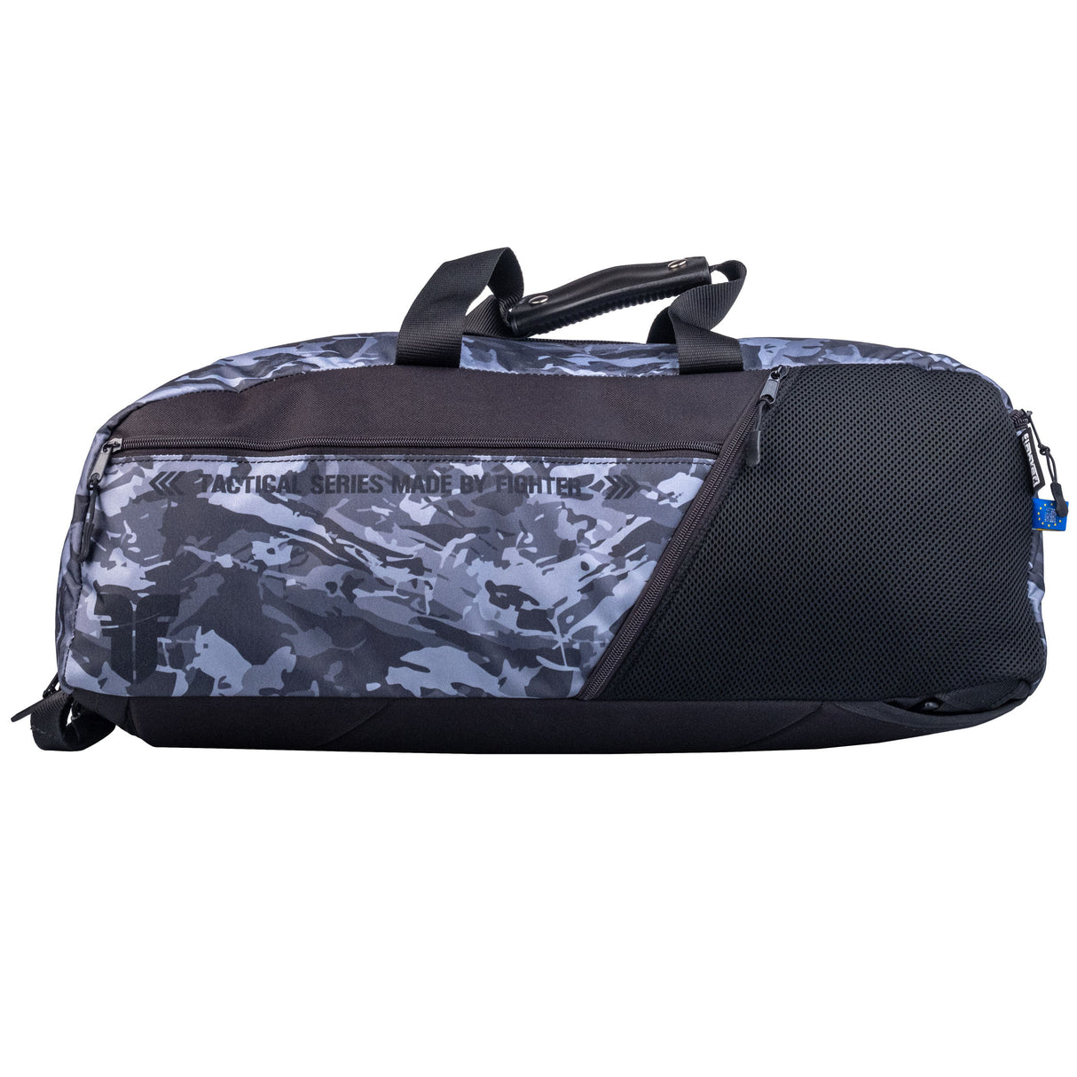 Sportovní taška Fighter - bush/camo/grey, FTS-14-BCM-GY