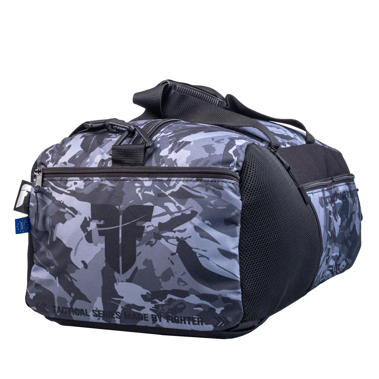 Sportovní taška Fighter - bush/camo/grey, FTS-14-BCM-GY