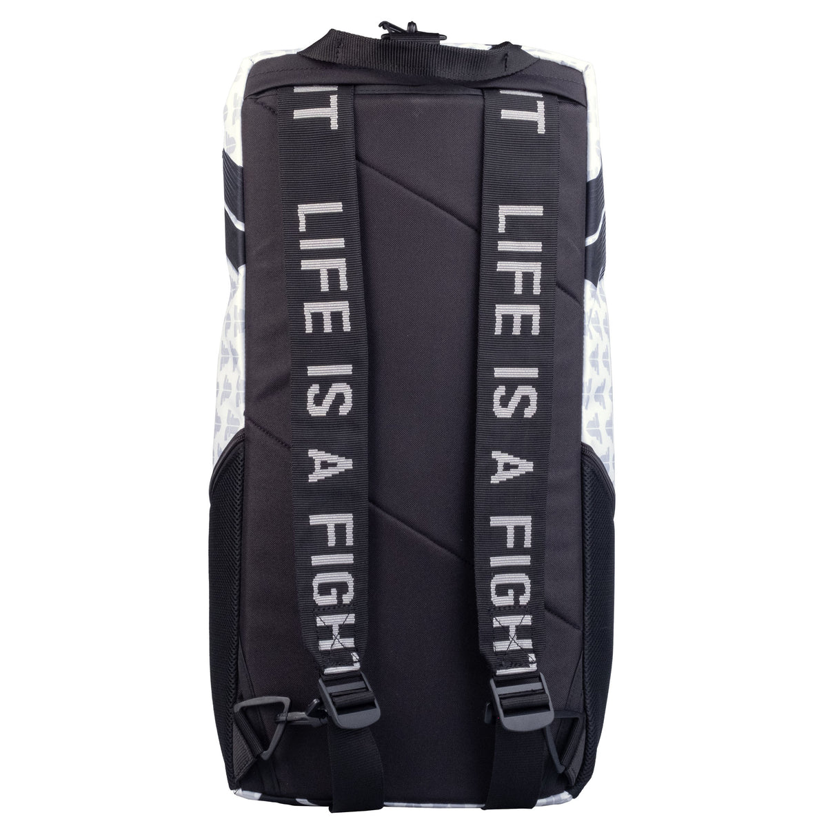 Sportovní taška Fighter - bílé logo, FTS-15-FLG-WH