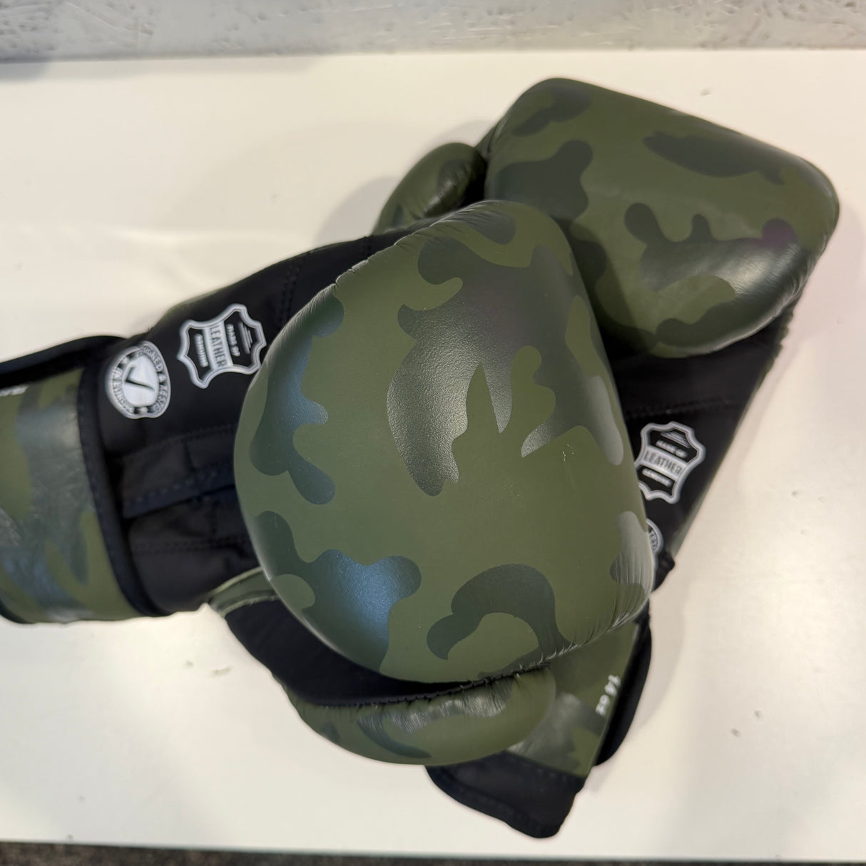 POŠKOZENÉ : Boxerské rukavice Fighter TACTICAL - Khaki