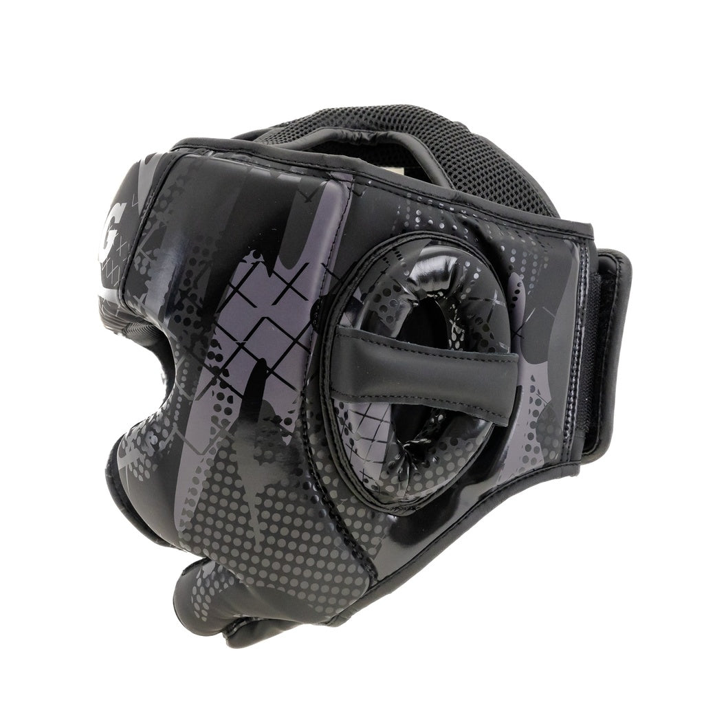 Přilba King Pro Boxing Shogun - černá, KPB/HG SHOGUN 1