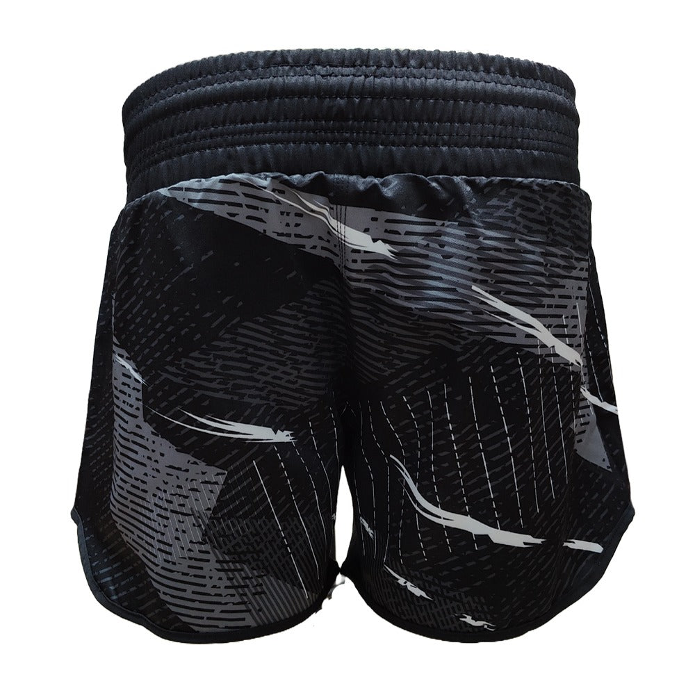 King Shadow MMA šortky - černá/šedá