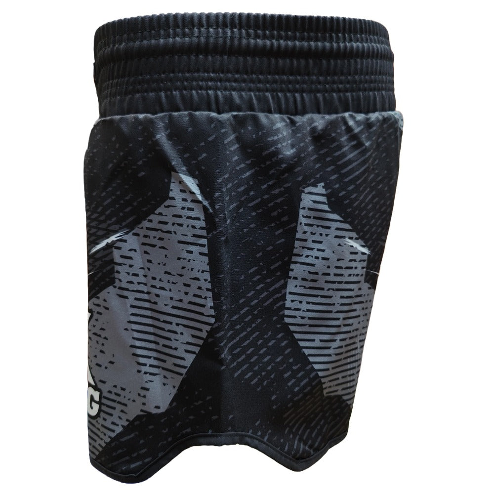 King Shadow MMA šortky - černá/šedá