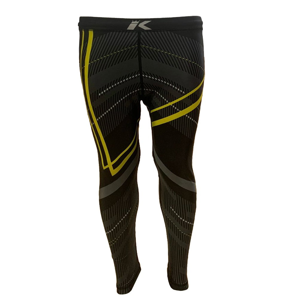 Kompresní kalhoty KING Blade - černá/neon