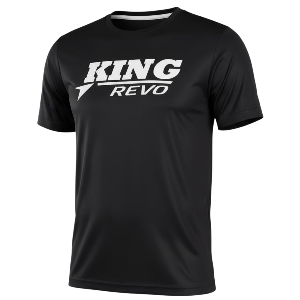 Tréninkové triko KING PRO BOXING Revo Series - černá/bílá