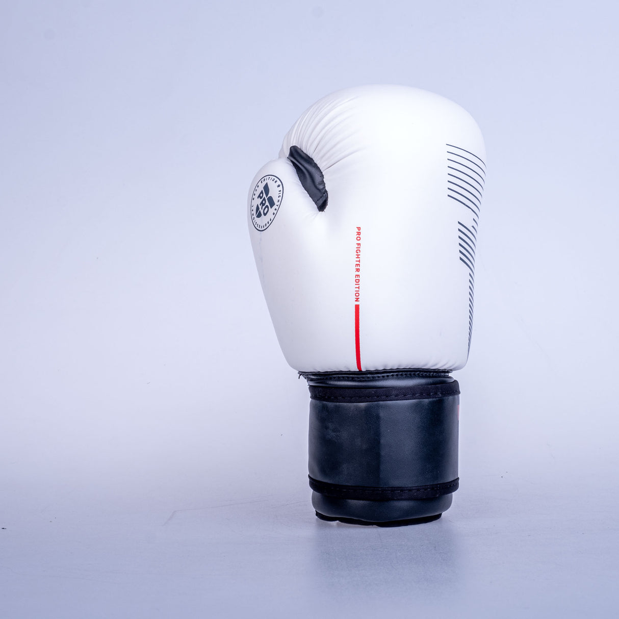 Fighter otevřené rukavice - bílá/černá, OHF-PRO-0102