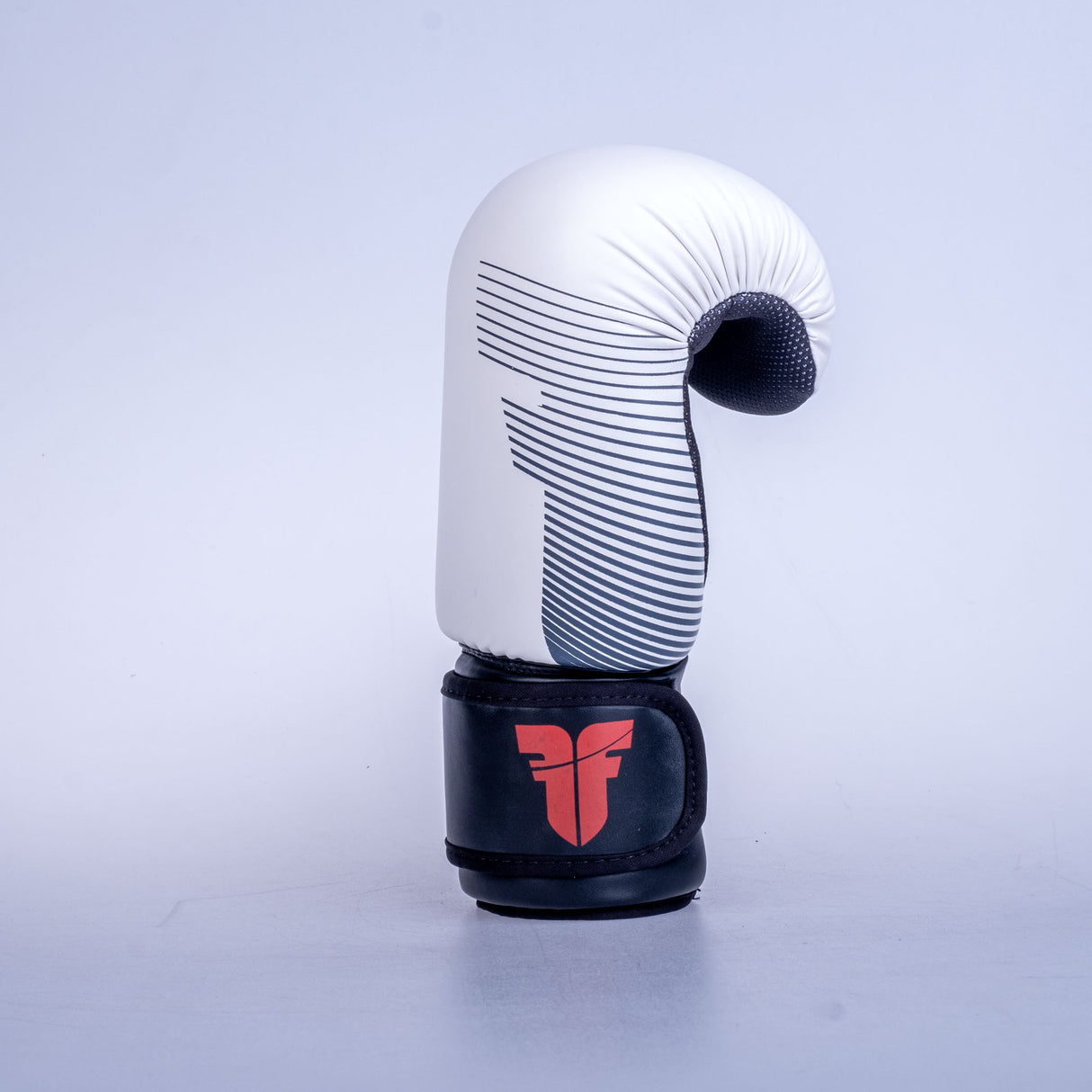 Fighter otevřené rukavice - bílá/černá, OHF-PRO-0102