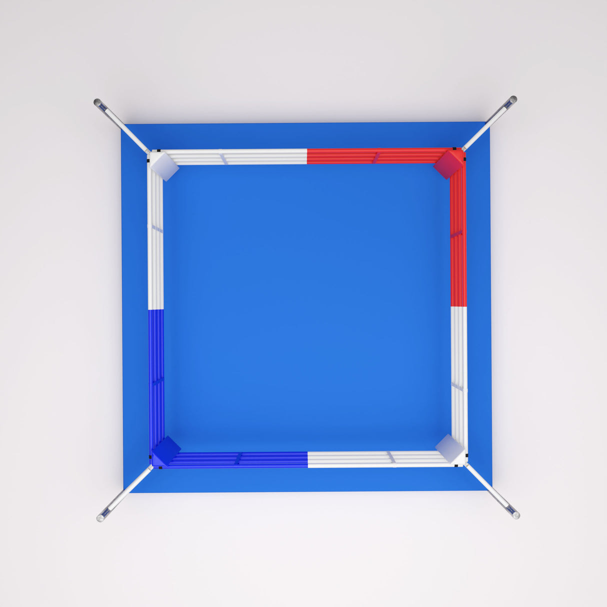 Tréninkový boxerský ring FIGHTER Stage 0.3m - 4 provazy, TBR-SM03